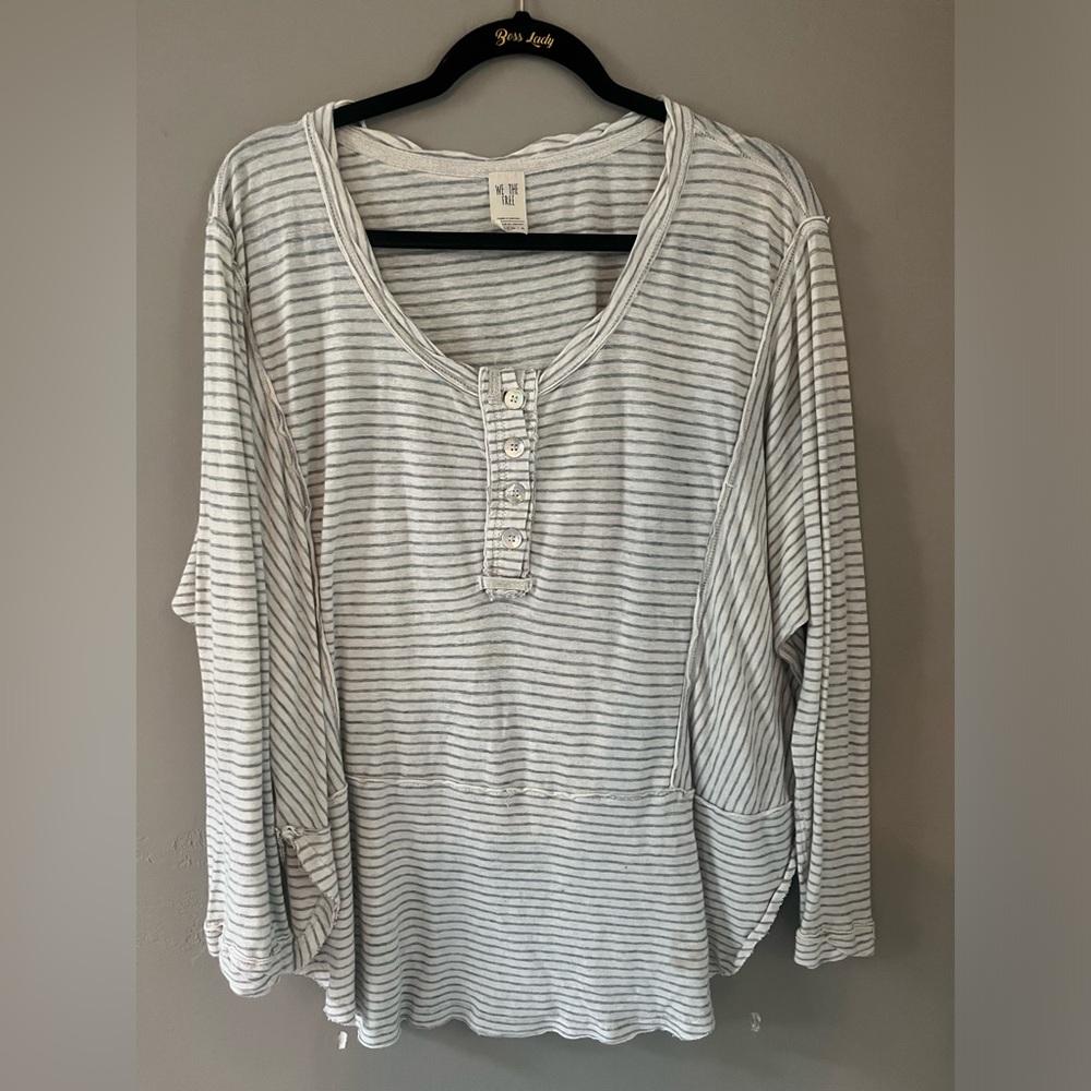 We the Free striped top